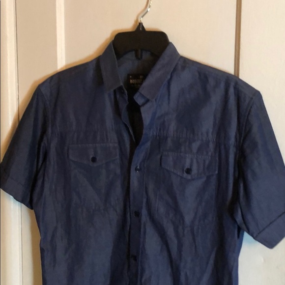 By Robert James Button Front Short Sleeves Shirt - Picture 2 of 6